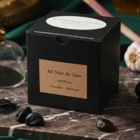 Boîte en Kraft noir du produit Ail Noir Violet du Tarn
